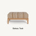 Bateau Teak
