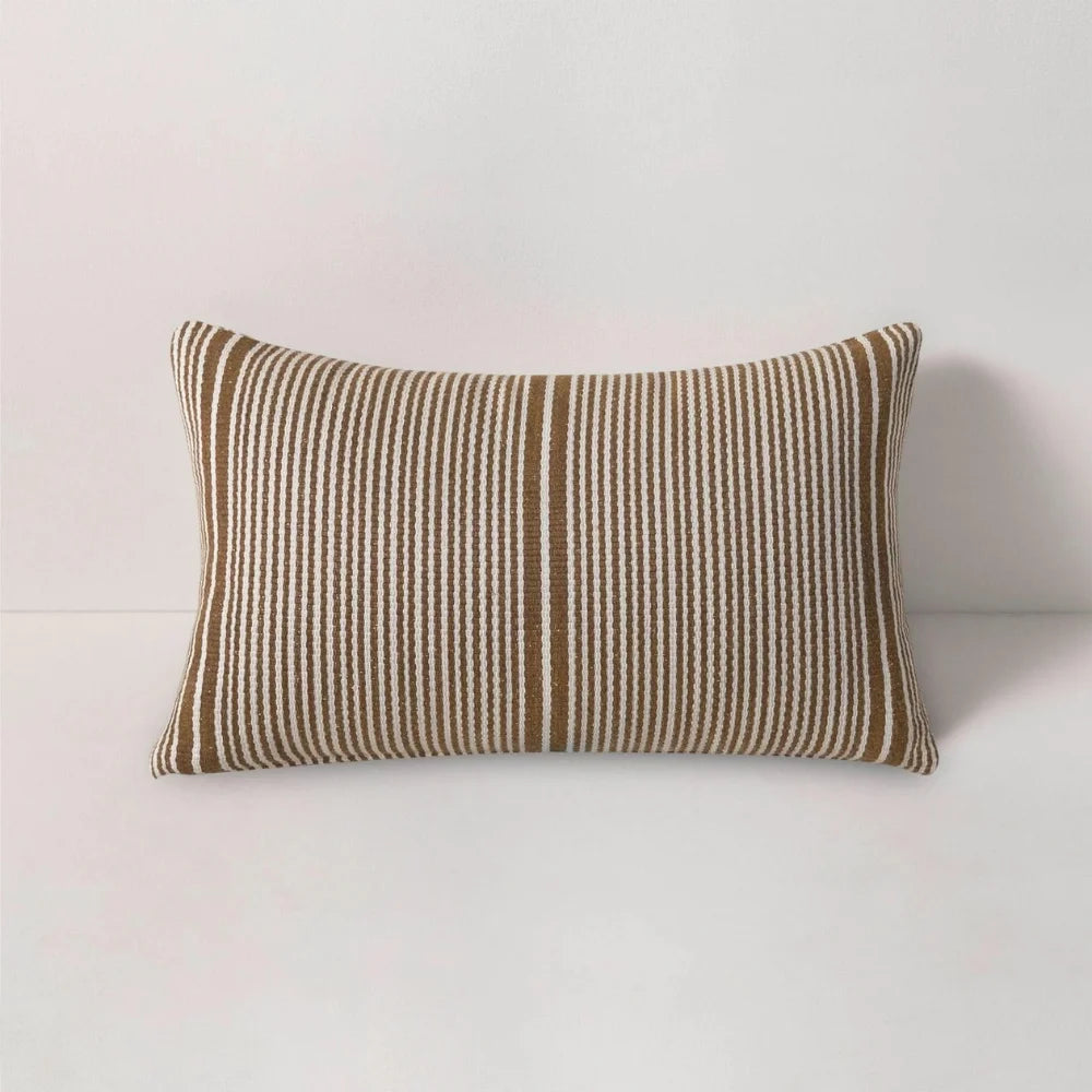 Bateau Teak Outdoor Rectangular Lumbar Pillow