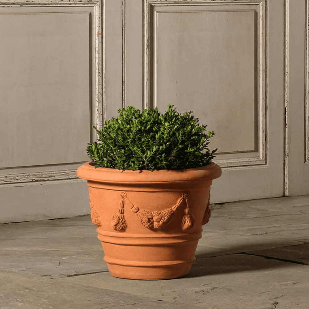 garland plant pots Italian Terracotta Garland Pot