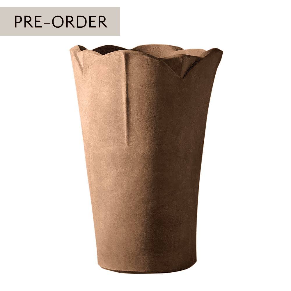 Creative Co-Op Vaso In Terracotta Naturale – Rustico, Diametro 14 Cm, Altezza 15,9 Cm, Adatto A Cibo E Piante