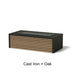 Alloy Finish: Cast Iron + Oak
