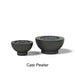 Alloy Finish: Cast Pewter