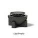 Alloy Finish: Cast Pewter