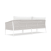 Boxhill's Catalina 3 Seat Outdoor Sofa Sand back side view in white background