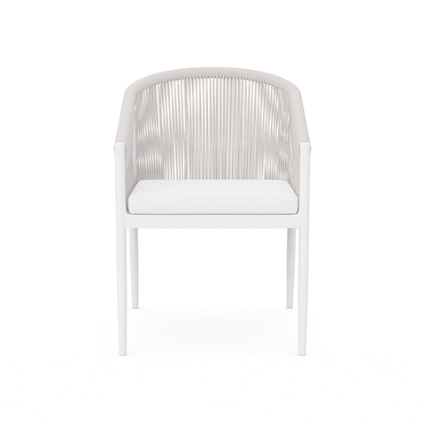 Boxhill's Catalina Outdoor Dining Chair Sand gif