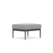 Boxhill's Catalina Ottoman Ash side view in white background