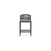Boxhill's Catalina Outdoor Counter Stool Ash front view in white background