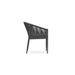 Boxhill's Catalina Outdoor Dining Chair Ash side view in white background
