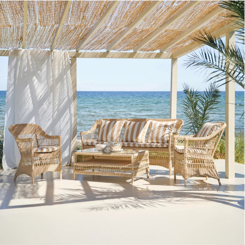 Charlot AluRattan Outdoor 3-Seater Sofa | 68.1"