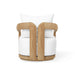 Chloe Outdoor Teak Swivel Lounge Chair Back
