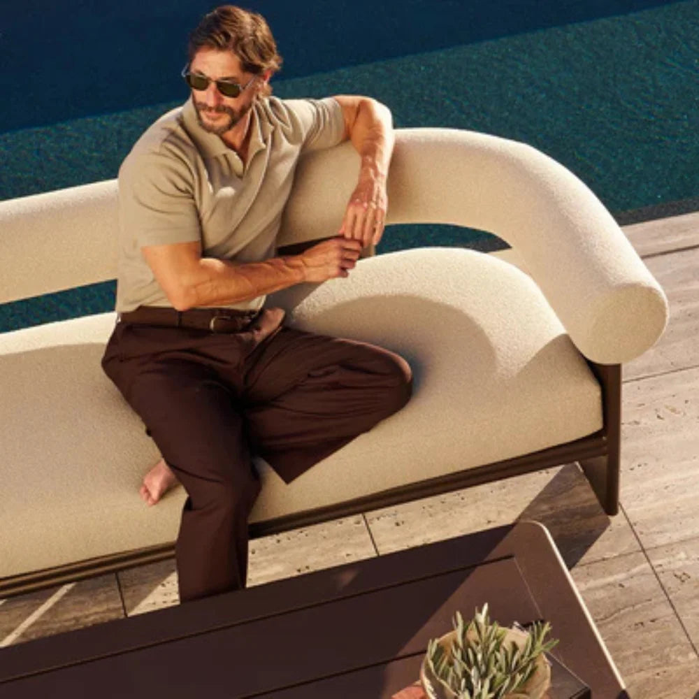 Collins Aluminum Outdoor 3 Seat Sofa