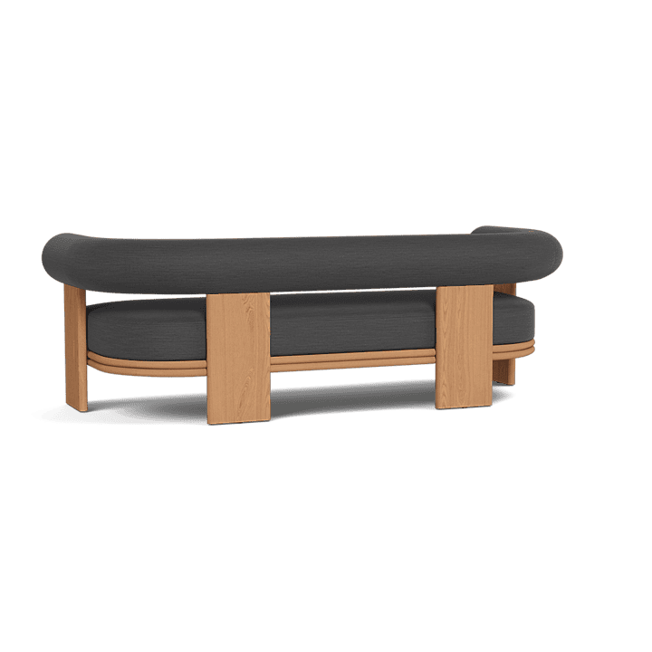 Boxhill's Collins Outdoor 2 Seat Sofa Side Back View