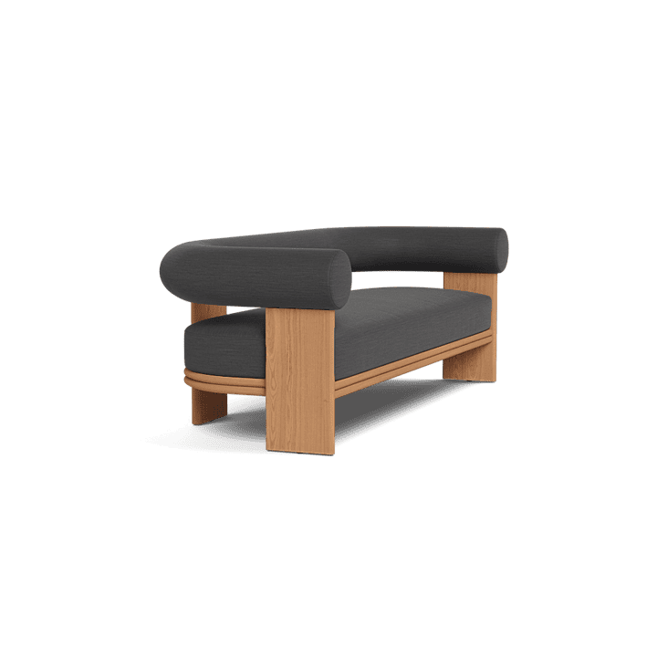 Boxhill's Collins Outdoor 2 Seat Sofa Right Side View