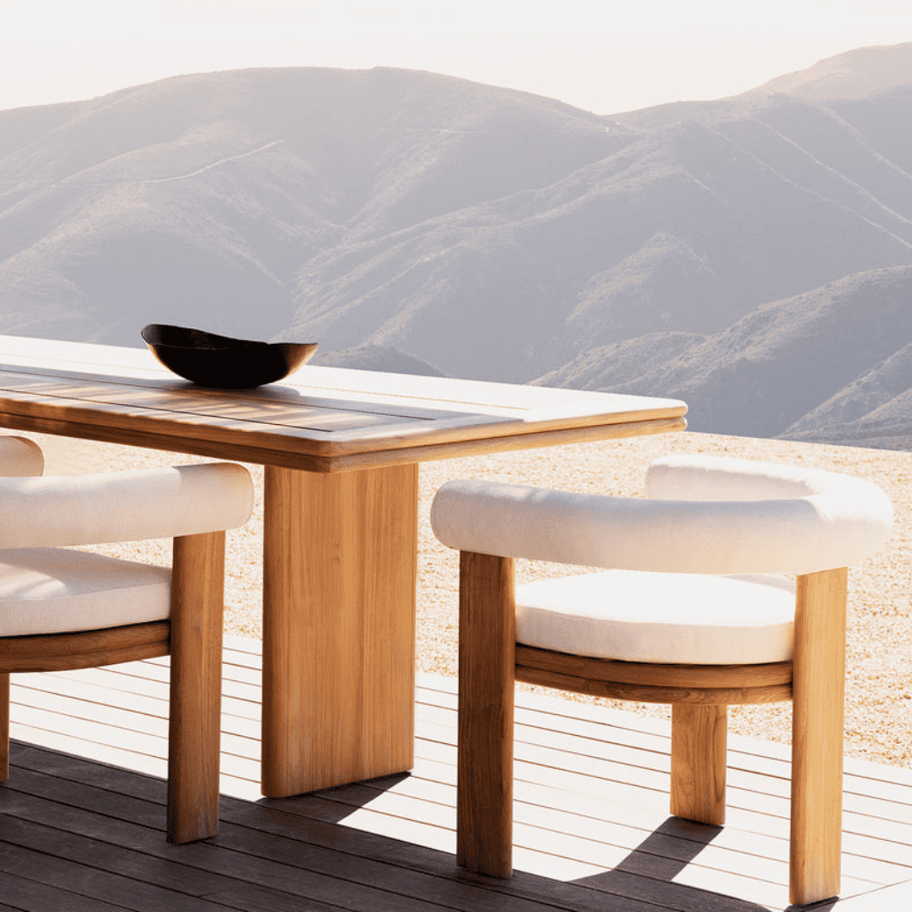 Boxhill's Collins Outdoor Dining Chair Lifestyle image