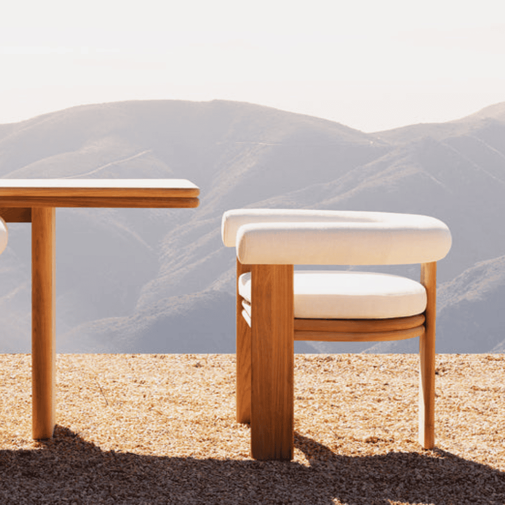 Boxhill's Collins Outdoor Dining Chair Lifestyle image