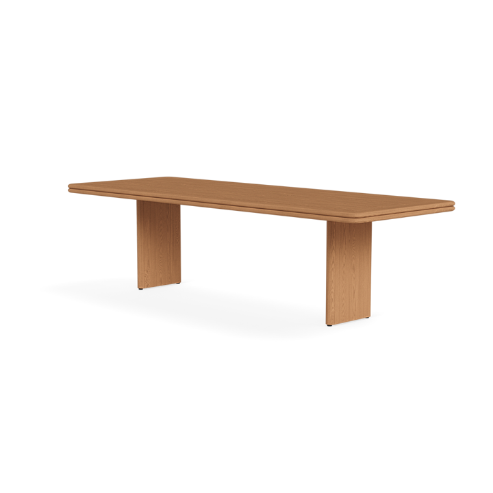 Boxhill's ollins Outdoor Rectangle Dining Table Side View