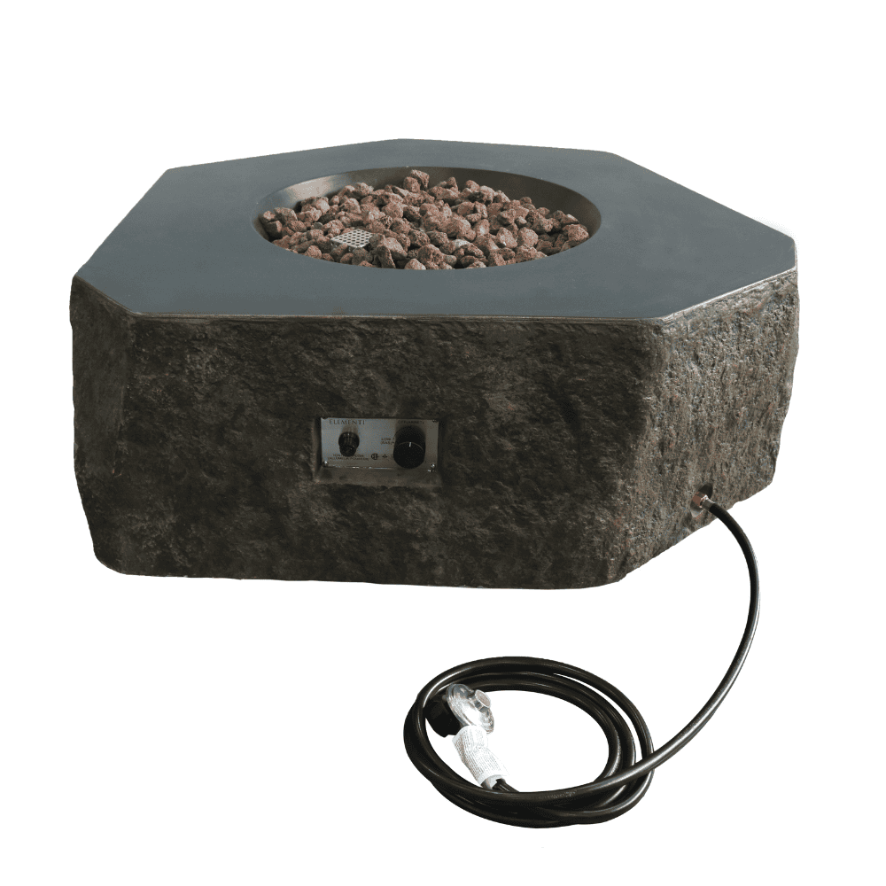 Columbia Outdoor Concrete Fire Table Fuel System
