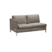 Boxhill's Connect 2-Seater Right Module Sofa with Taupe Cushion in white background
