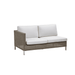Boxhill's Connect 2-Seater Right Module Sofa with White Cushion in white background