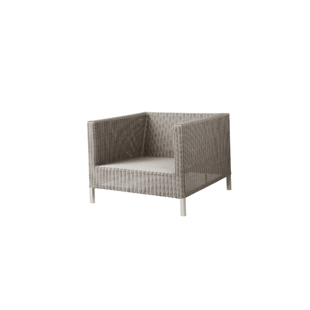 Boxhill's Connect Lounge Chair Taupe no cushion