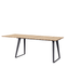 Boxhill's Copenhagen Coastal Dining Table with 1 side extension