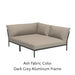 Ash Fabric Color + Dark Grey Aluminum Frame