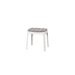 Boxhill's Cut High Outdoor Stool White with Light Grey cushion