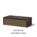 Architectural Finish: Dark Bronze + Walnut