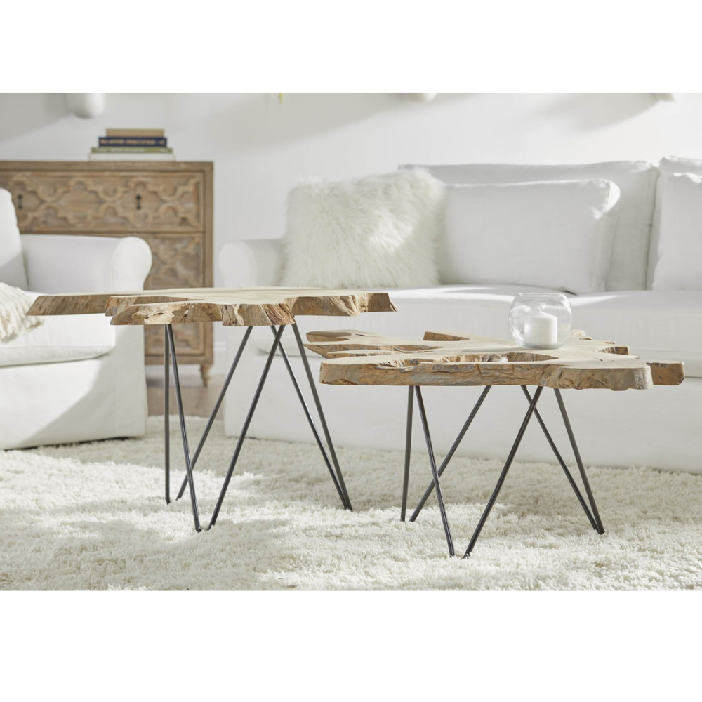 Boxhill's Drift Nesting Outdoor Coffee Table lifestyle image