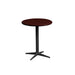 Burgundy Table Top + Lava Grey Base