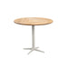 Teak Table Top + Sand Aluminum Base
