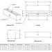 Eaves Metal Collections Fire Pit Table Specs