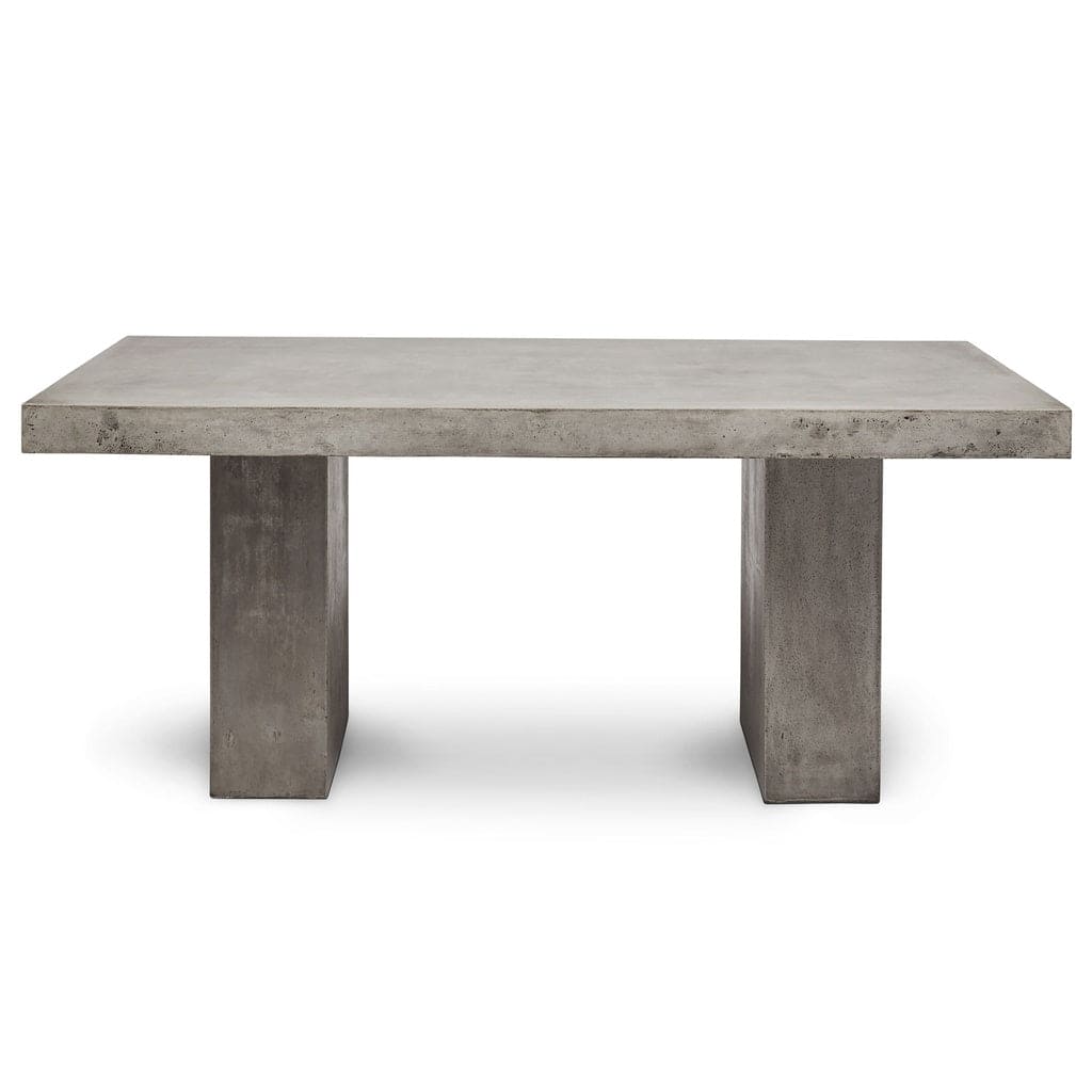 Boxhill's Grey Elcor Outdoor Counter Table Front