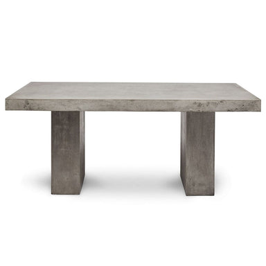 Boxhill's Grey Elcor Outdoor Counter Table Front