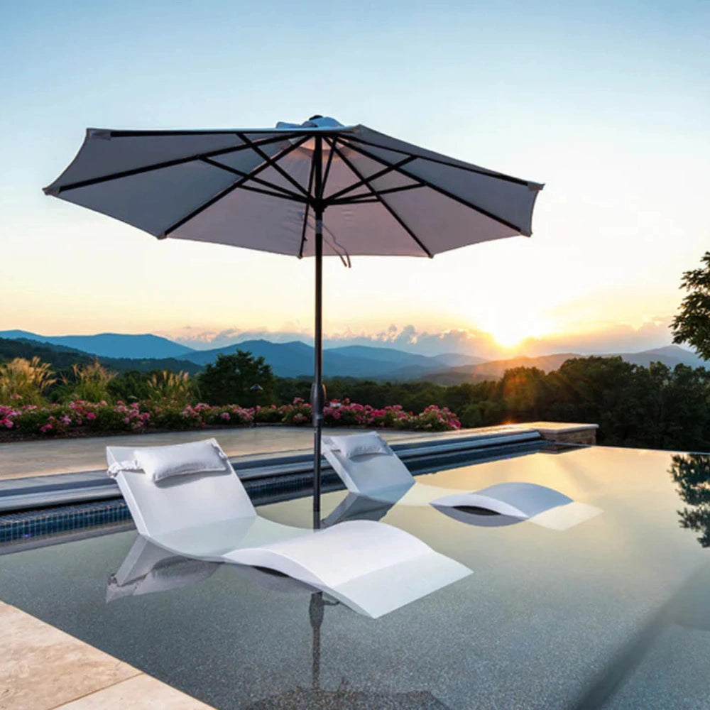Essential Fiberglass Octagon Umbrella – 7.5', 9', 11', 13' | Pulley