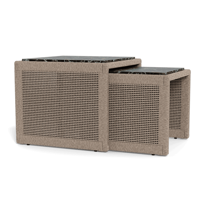 Formentera Nesting Outdoor Side Tables Boxhill — Boxhill & Co., LLC