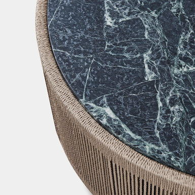 Formentera Round Outdoor Coffee Table Close View