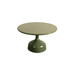 Boxhill's Glaze Outdoor Round Coffee Table Large Olive Green Base, Green Top