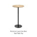 Teak Top & Lava Grey Base