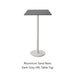 Dark Grey HPL Top & Sand Base
