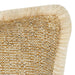 Golden Hour Fringed Pillow Close Up