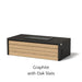 Alloy Finish: Graphite + Oak