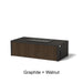 Alloy Finish: Graphite + Walnut