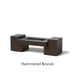 Select Finish: Hammered Bronze