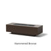 Select Finish: Hammered Bronze