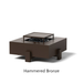 Select Finish: Hammered Bronze