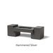 Select Finish: Hammered Silver