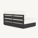 Hayman Aluminum Outdoor 2 Seat Armless Sectional Back
