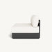 Hayman Aluminum Outdoor 2 Seat Armless Sectional Side