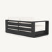 Hayman Aluminum Outdoor 2 Seat Sofa Back